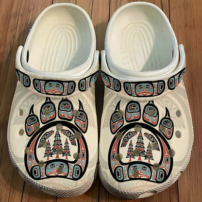 Native Bear Paw Clogs Shoes for Adults & Kids