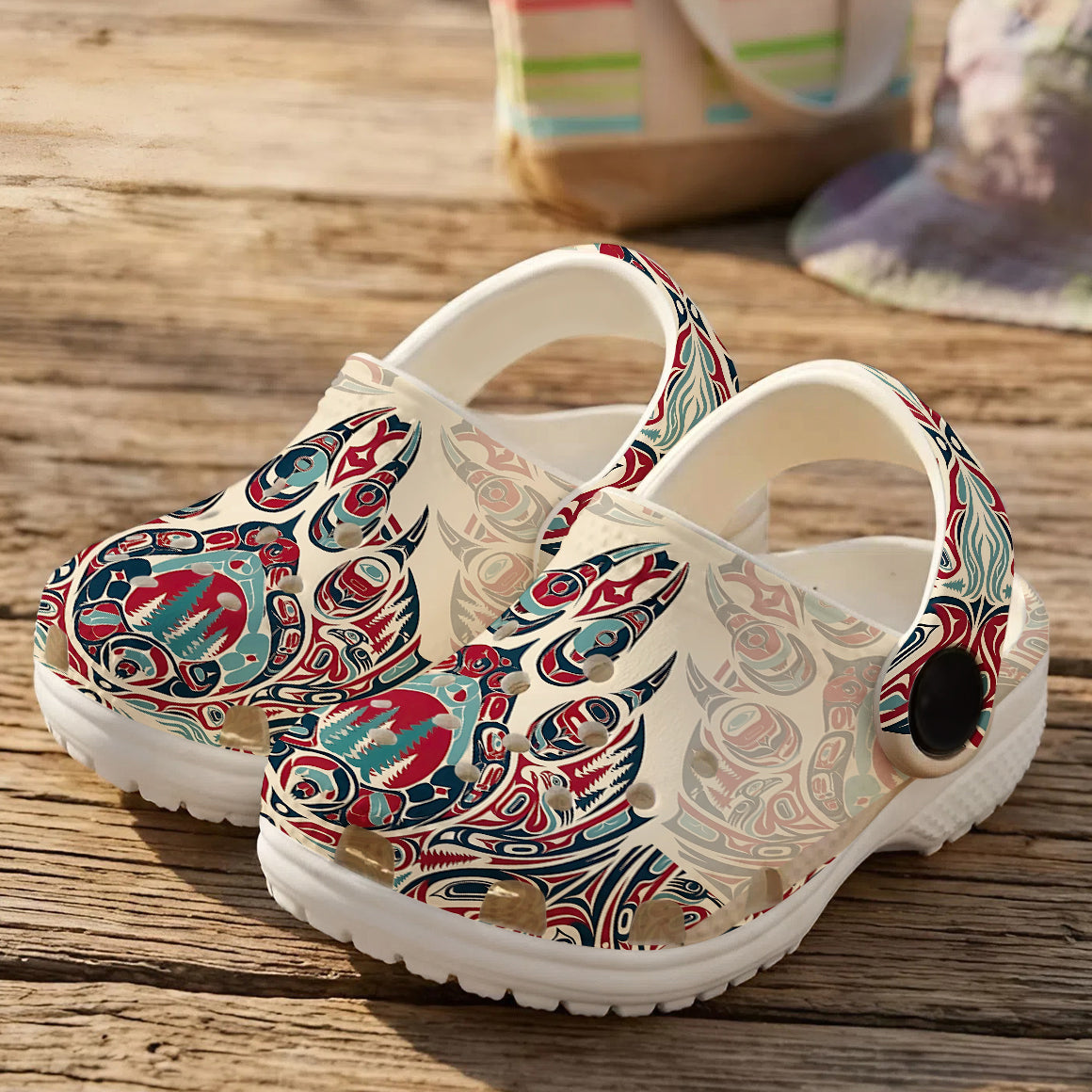 Native Bear Paw Clogs Shoes for Adults & Kids