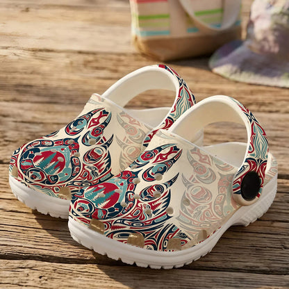 Native Bear Paw Clogs Shoes for Adults & Kids
