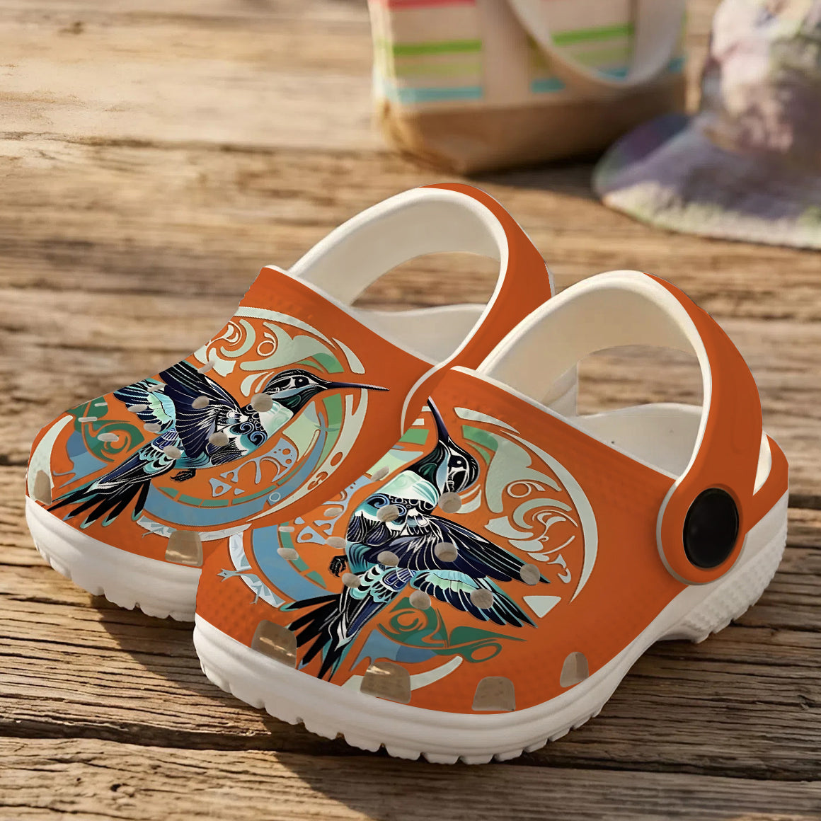 Native Hummingbird Clogs Shoes for Adults & Kids