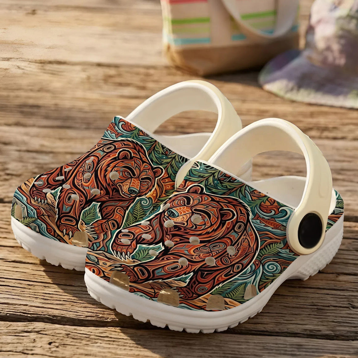 Native Bear Clogs Shoes for Adults & Kids