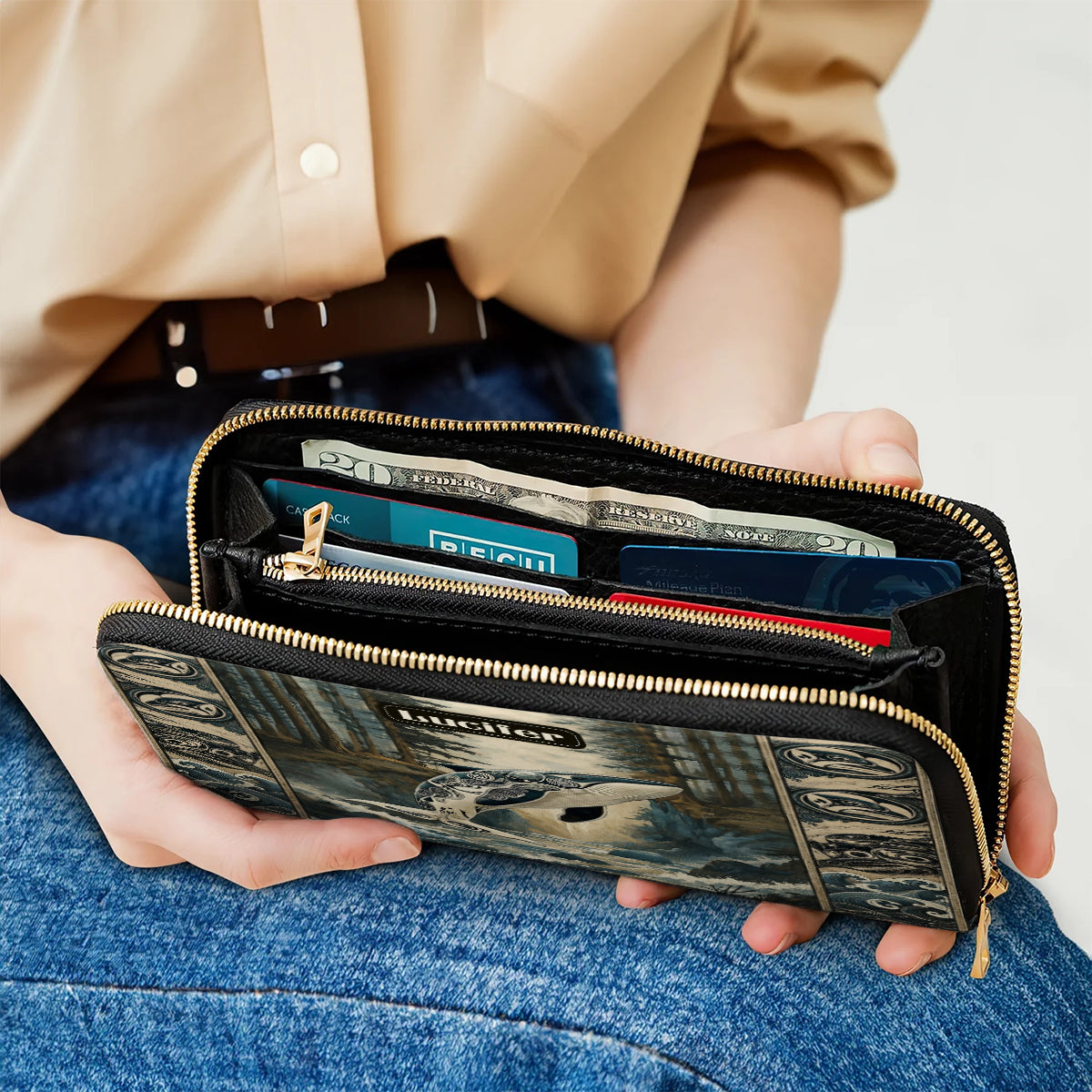 Orca Ocean Legacy Personalized Leather Bag