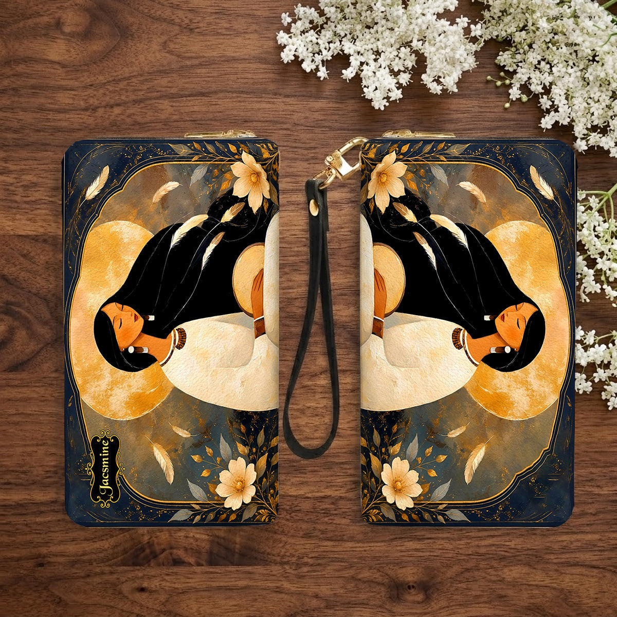 Lunar Woman Grace Personalized Leather Bag