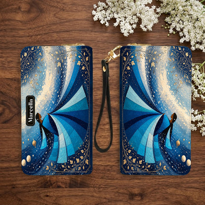 Winter Wind Woman Personalized Leather Bag