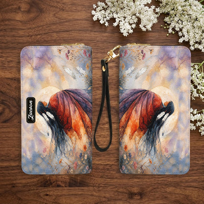 Free Woman Spirit Personalized Leather Bag