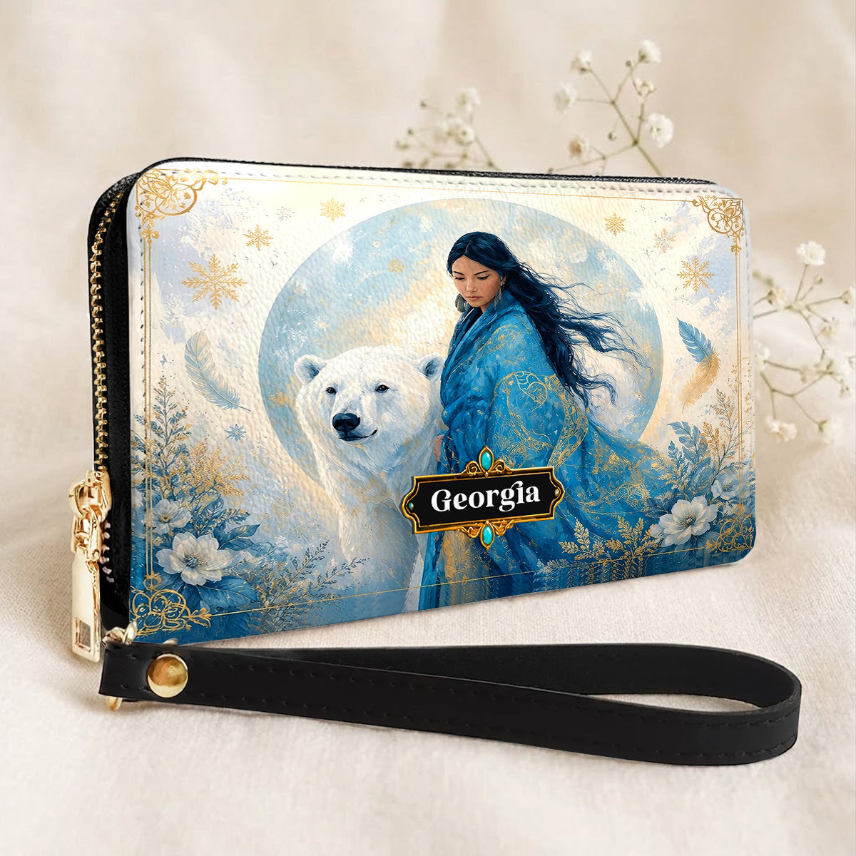 Wild Woman Spirit Personalized Leather Bag