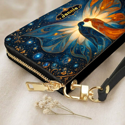 Twin Souls Embrace Personalized Leather Bag