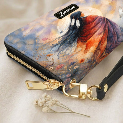 Free Woman Spirit Personalized Leather Bag