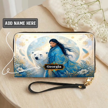 Wild Woman Spirit Personalized Leather Bag