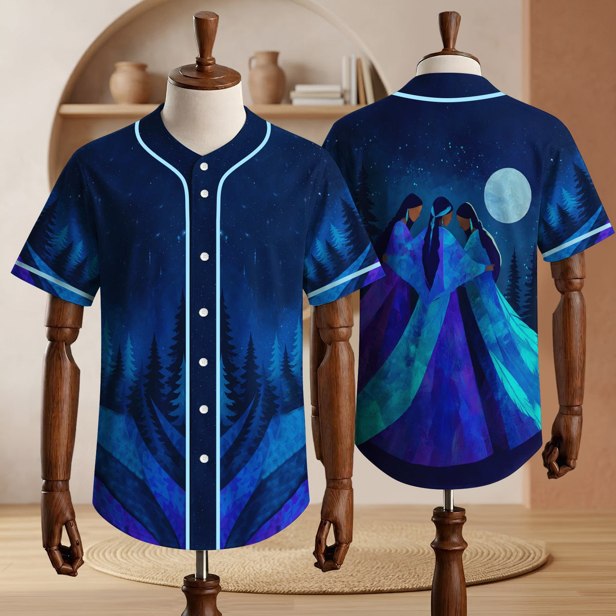 Celestial Ancestors Baseball Jersey Unisex Shirt