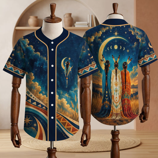 Celestial Ancestors Baseball Jersey Unisex Shirt