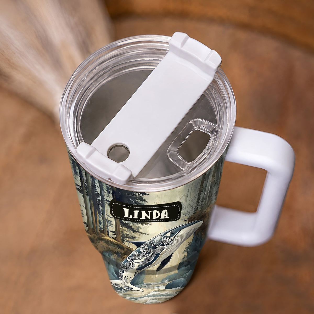 Orca Ocean Legacy Personalized Tumbler