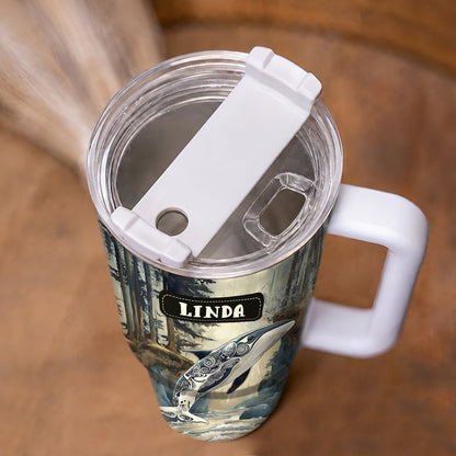 Orca Ocean Majesty Personalized Tumbler